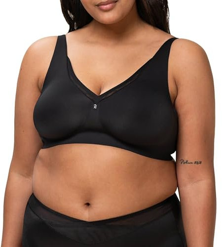 Triumph Womens True Shape Sensation N01 Minimizer Bra, Black, 34E UK