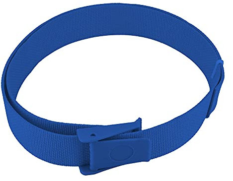 FastUU Scuba Bleigurt, Quick Release Praktischer Tauchgürtel Universal mit Kunststoffschnalle zum Freitauchen zum Tauchen zum Schnorcheln(Blau)