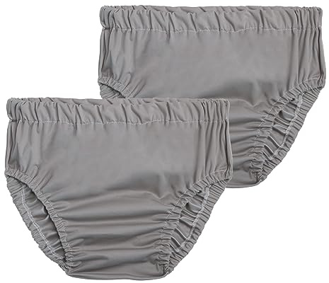 Joyo roy 2PCS Plastic Pants for Adult Diapers Incontinence Protective Briefs & Underwear Washable Incontinence Underwear Women and Men Waterproof Underwear for Women Plastic Underwear for Adults S