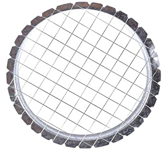 JUMPGA 1 pezzi Tagliatore di uova cotte in acciaio inossidabile, strumento di taglio di patate di pomodoro