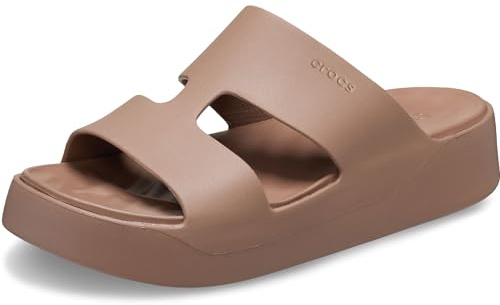 Crocs Getaway Platform H-Strap Sandal dam, Latte, 36/37