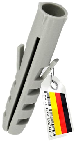 PRIOstahl Spreizdübel Nylondübel Allzweckdübel Schraubendübel PROFI-Dübel 20 x Dübel Durchmesser: 8 x 40 mm aus PE-Qualität zur Befestigung in Beton Vollziegel Hochlochziegel Gasbeton uvm.