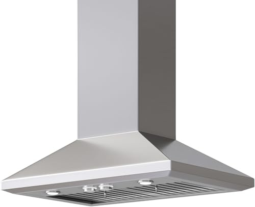 Avallon ARHW42PAA 375-1200 CFM 42 Inch Wide Wall Mounted Range Hood - Stainless Steel