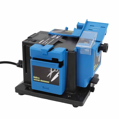 Affûteuse de Forets électrique Réglable 96W, Rectifieuse Efficace pour Couteaux, Ciseaux à Ciseaux, Application Universelle (Prise UE 230‑240V)