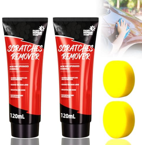 Autokratzer-Reparaturpaste, 2024 Neu Kratzer Entferner Auto, Car Scratch Repair Paste, Polierpaste Auto Kratzer Entferner, Autolack Kratzer Entfernen, Autopolitur Kratzer Entfernen Paste (2pcs)