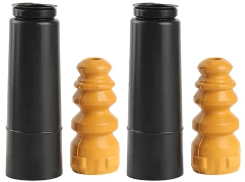 Staubschutzkappe hinten Gummianschlag Stoßstange Aufhängung Staubkappe Kompatibel für VW Golf 6 5 Jetta III New Beetle Polo Audi A1 A3 Seat Ibiza Staubschutzsatz Gummi Puffer