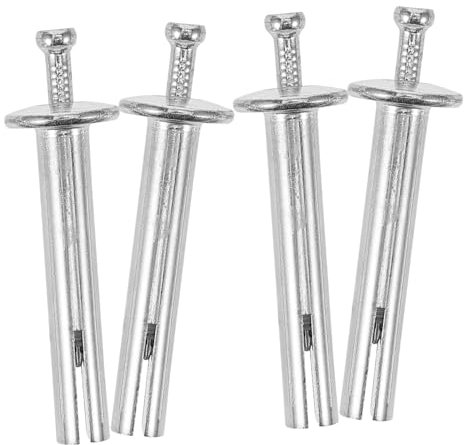 SOLUSTRE 10pcs Heavy Duty Concrete Nails Expansion Drive Nail in Anchor Cement Wall Installation 8x50mm Fast Fixing Concrete Anchors