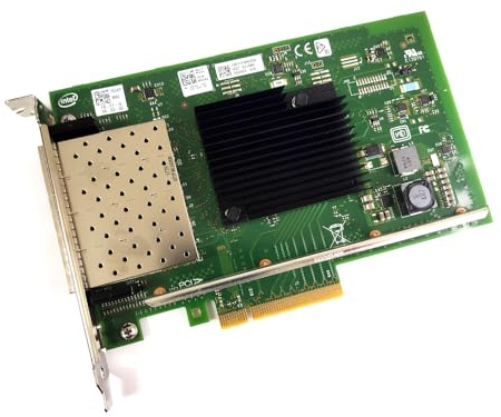 Intel PC and Laptop Accessories Brand Ethernet Model Converged Network Adapter X710-DA4 - Network Adapter - PCIe3.0 x8-10Gigabit SFP+ x 4