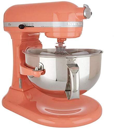 Kitchenaid Professional 600 Stand Mixer 6 quart, Bird of Paradise (Renewed)