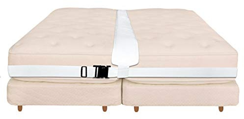 Bed Bridge Twin to King Converter Kit - Super Wide Bed Gap Filler | Bed Mattress Connector | Unique Strap Design Mattress Connector | Adjustable Non-Slip Soft Edge King Twin Bed Connector for Hotels