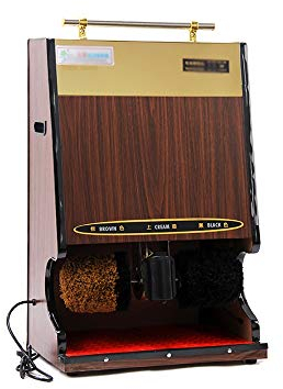 Automatischer Schuhputzer, elektrischer Schuhputzer, Schuhputzmaschine, kombinierte Doppelbürste, geeignet für Familien, Hotel, Bankbüro, 6 Farben erhältlich. Schuhbürsten (1 53 x 30 x 84 cm) (6