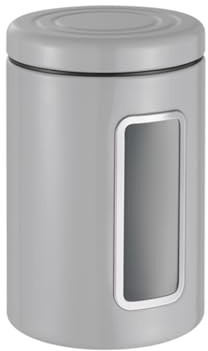 WESCO Classic Line Boîte de Conservation 2 l Gris Froid 12,5 x 12,5 x 18,9 cm