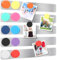 Magnettafel Magnetleisten - 5 Stück Memotafel Edelstahl Pinnwand-Streifen - Starke Selbstklebende Magnetboard mit 14 Magnetknöpfen - für Büro Küche Wohnung Kalender Fotos Namensschilder