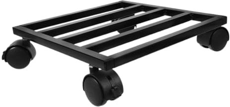 OFFSCH Pflanzenständer Mit Rädern Aus Metall Rollbarer Blumentopfständer Für Innenbereich Pflanzgefäß-Gestell Für Zimmerpflanzen Einfache Stabiler Stand