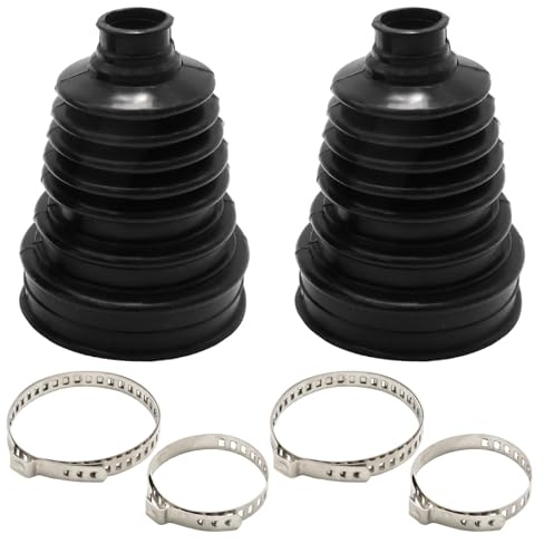 MospdyGear 2pcs CV Boots Universal Constant Velocity Joint Boot Set, Replacement CV Boots for Cars