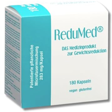 ReduMed Intensivkur Kapseln | schneller zum Wunschgewicht | unterstützt die Diät | effektiver Abnehmen | mit patentiertem Wirkstoff-Komplex (180 Stück)