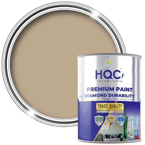 Gartenfarbe von HQC, für Gartenholz, 1 Liter, beige