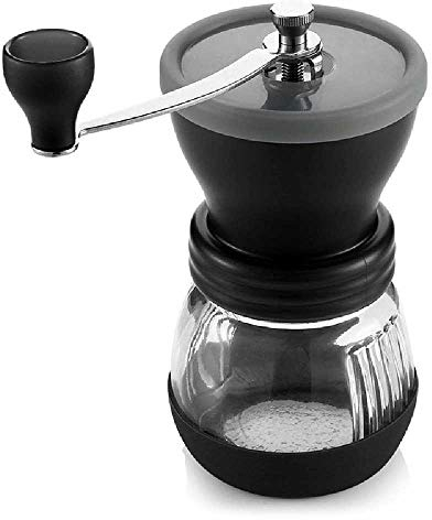 Casiz - Macinacaffè per chicchi di caffè, noci e grani, con lame in acciaio inox 304 professionale, multiuso, macinino per chicchi di caffè, spezie e dadi.