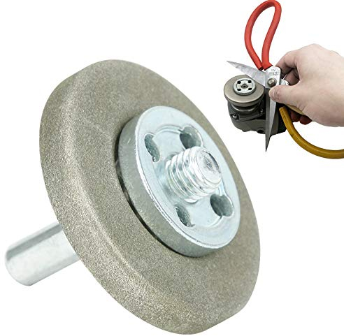 Schleifscheibe mit 5,6 cm Durchmesser Hochhärte-Schärfstein Home Working Tool für Hobelwerkzeug Bohrschere(B)