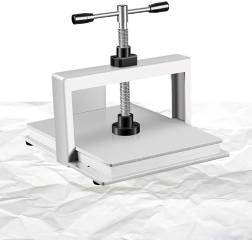 Spiralbindepresse, manuelle Papierpresse, Buchglättmaschine for A4, A3, Notizen, Dokumente, Rechnungen (Size : A3)