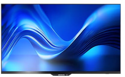 MOBILETV Alphatronics SL-22 DW, 55 cm, 12/24 V für Wohnmobil/Wohnwagen, Full-HD, WebOS Hub-System, Triple Tuner, DVD-Player, beleuchtetes Logo, dünner Rahmen, Lieferung mit TNT-Antenne