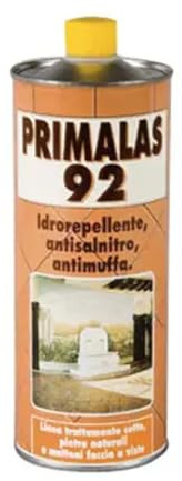 Federchemicals PRIMALAS 92 Hydrofuge pour surfaces en pierre, marbre et ciment - 1 l