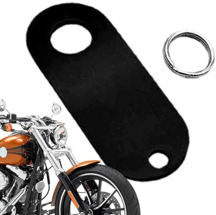 Campane Ganci para motociclistas: soporte para campanas de moto con anillos divididos, gancho de ensamblaje resistente para llaves de campana, accesorios para motocicletas decorativas | Mano