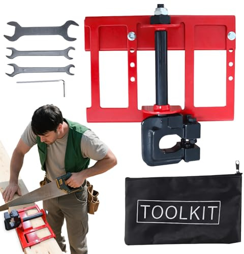 Renchey Kit De Aserradero Para Motosierra - Accesorio De Sierra Para Madera Con Guía De Acero - Guía Vertical Portátil de Acero para Taller Producción de Madera y Carpintería