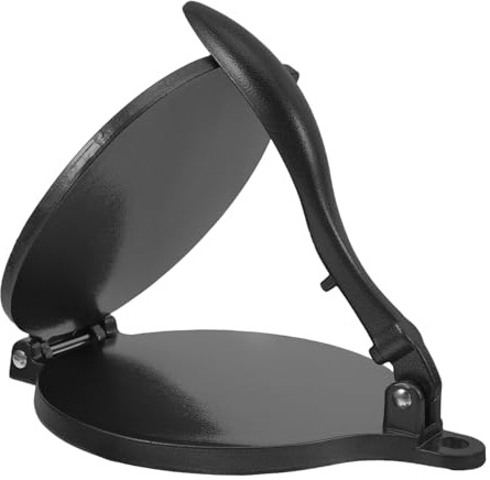 Toyvian Presse à Tortillas en Aluminium Robuste pour Maison et Usage Professionnel, Outil de Pressage Facile à Nettoyer sans Rouleau pour Galettes de Maïs et Pancakes