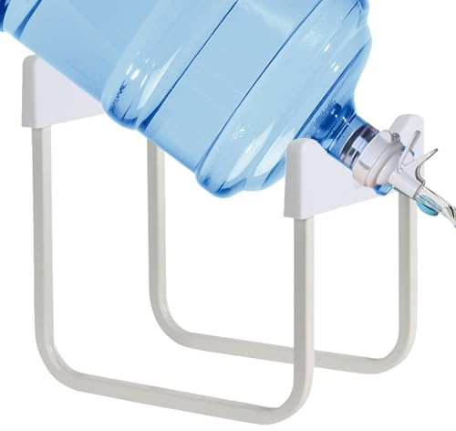 5 Gallon Water Bottle Holder - Durable Leak Free Dispenser | Reusable Spout for 55mm Diameter Unthreaded Water Bottle | Easy Pour Hydration Station for Water Bottles
