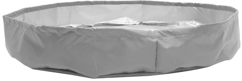 SILENRADAWN Rain Barrel Cover with Oxford Cloth Sealed Top, Protective Dustproof Lid for Outdoor Water Storage and Truck Accessories