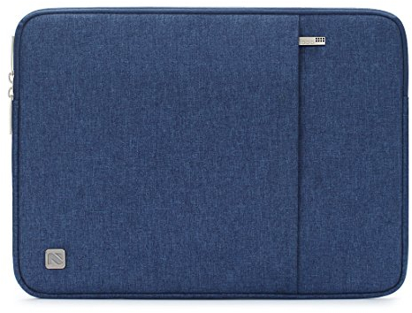 NIDOO 10 Pollici Custodia Protettiva per Laptop Tablet Borsa Porta PC Portatile Notebook Case Cover Custodie Morbide per 10,5 10,9 11 iPad Air Pro M2 M1/Surface Go 2 3/Tab M10 Plus, Blu