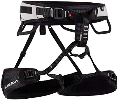 Mammut Ophir 3 Slide | Klettergurt für Herren, Absturzsicherung, Ausrüstung für Bergsteiger | Black-Marble, L