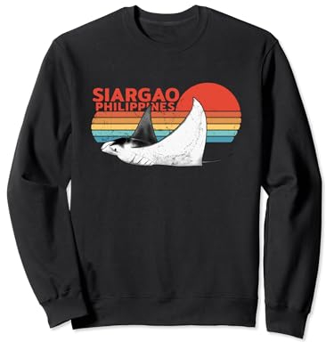 Philippinen Siargao Mantarochen Sweatshirt