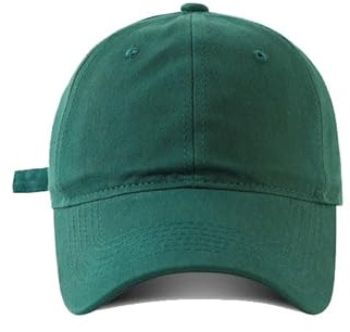 COTIDI Herren-Mütze, 100 % Baumwolle, Baseballkappe, verstellbar