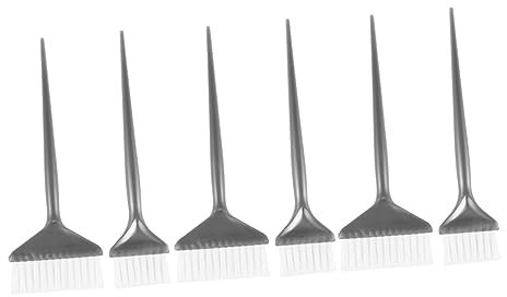 Healeved 6 Stück Haarfärbekamm 5cm 7cm Verbreitert Mit Langem Griff Für Friseursalons Und Zuhause Haarfarbenapplikator Zum Gleichmäßigen Auftragen