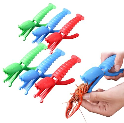 6PCS Crawfish Peeler Tool, Crawfish Sheller Tool, Crawfish Peeler for Peeling Cooked Shrimp Tails, Practical Crayfish Sheller Seafood Tool - Easily Peeling Shrimp Tail Off
