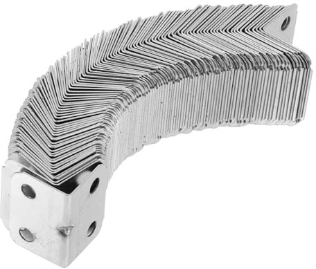 MUCKLILY 100stücke Verstellbare Metall-winkelhalterungen Eckhalterungen Für Möbel Abnehmbare Eckstreben Möbelverbindungshalterungen Kleine Für Holz