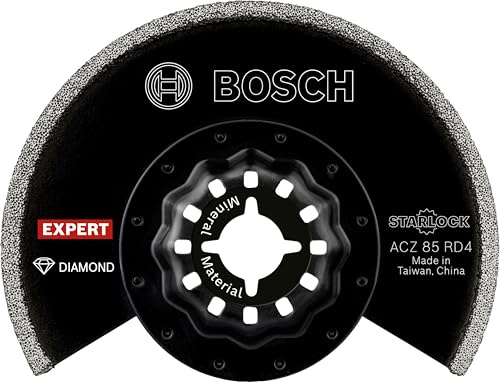 Bosch 1x Expert ACZ 85 RD4 Grout Segment Blade (up to 5X) | for Mortar, Soft Ceramic Tiles, Ø 85 mm, Professional Accessory Multitool