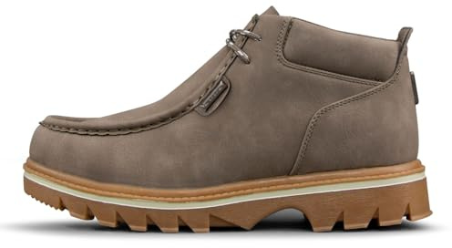 Lugz Homme Bottes Tendance à Franges, Crème de Gomme aux Champignons, 42 EU