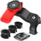 Supporto Manubrio per Moto, Porta Cellulare Bici Universale Supporto per Bicicletta E Moto, Supporto Telefono per MTB, Staccabile & Universale Ruotabile A 360 °