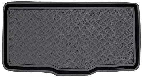 M MOTOS Tapetes de PE para maletero apata para Fiat Panda III desde 2012 Mejore la comodidad de su viaje con la resistente alfombrilla para el maletero del coche, que protege contra la suciedad y el p