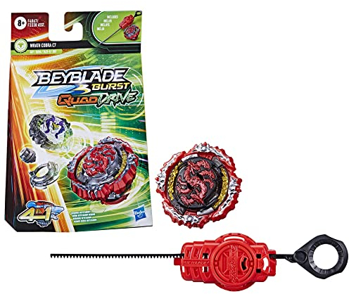 Hasbro Beyblade Beyblade Quad Drive, Kreisel und Launcher, Mehrfarbig (F3338EU4)