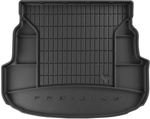 MOTOS Kofferraum schutzmatte passend für Mazda 6 II 2007-2012 Kombi, ohne höhenverstellbaren Kofferraumboden Verbessern Sie Ihren Reisekomfort mit Antirutschmatte Auto TM- Allwetter fußmatten Auto, Sc