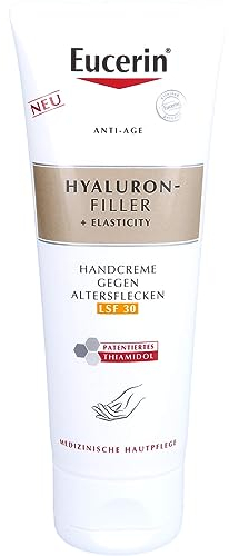 Eucerin Anti-Age Hyaluron-Filler +Elasticity Handcreme gegen Altersflecken, 75 ml Creme