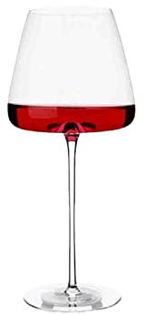 1pcs Calice di Cristallo Senza Piombo Bicchiere di Vino Rosso Fondo Convesso Borgogna Bordeaux Champagne Uva Vetro Festa di Nozze Regalo di Compleanno Coppia