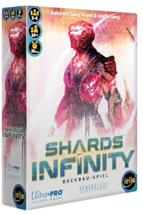 IELLO Shards of Infinity schnell und taktisch kort, brädspel, splitter