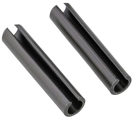 M1.5 M2 M2.5 M3 M4 Pasador elástico negro Resorte Pasador cilíndrico Pasador hueco cilíndrico-M4x8-5pcs