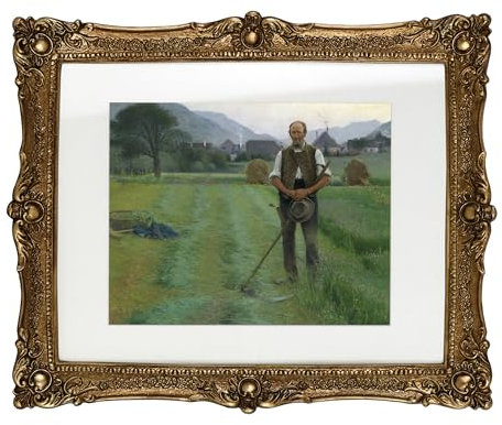 OIGUMR Vintage Gold Picture Frame Ornate Frame 11x14inch/27.9x35.5 cm Picture Frame Gold Made of Glass, Resin