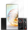 GIOPUEY [4 Pièces Verre Trempé Compatible avec Nubia Z60 Ultra, Verre à Haute Transmittance, Résistant Aux Rayures, Coque Compatible, Protection Écran pour Nubia Z60 Ultra